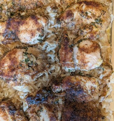 Baked Chicken and Rice